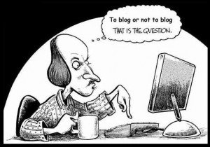 Should writers blog?