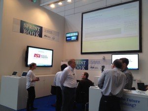 Sprint Beyond the Book: our team workspace at Frankfurt Book Fair 2013
