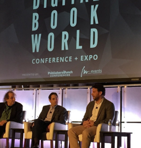 Digital Book World 2015 panel with Russ Grandinetti of Amazon