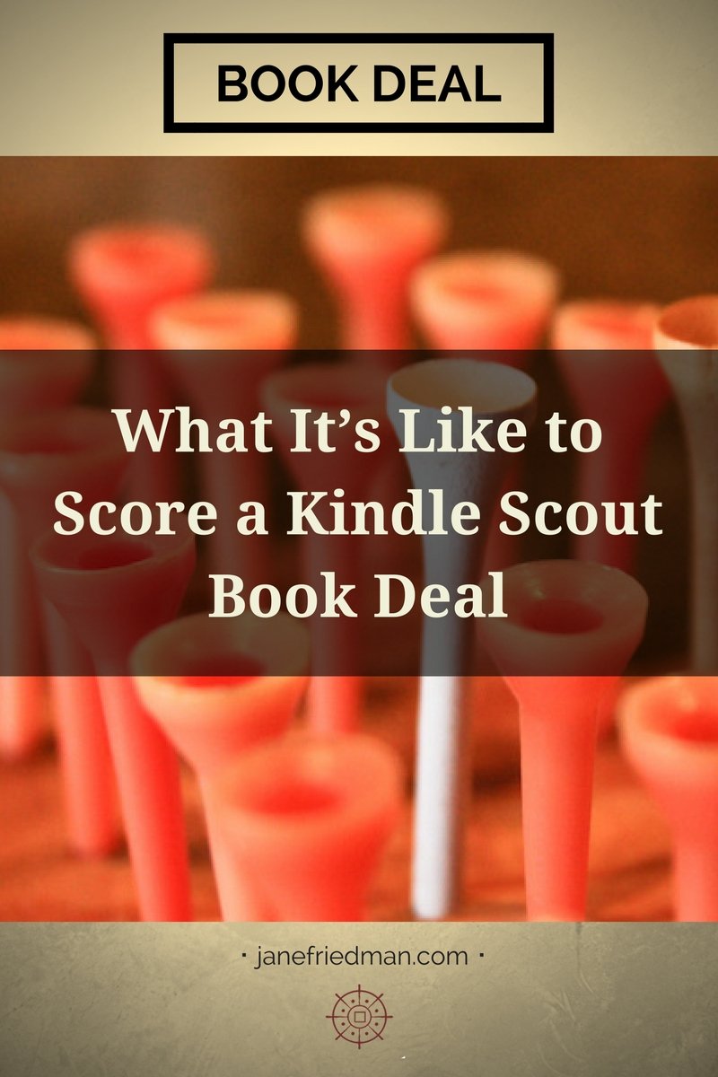 Ken Brosky (@KenBrosky) on scoring a Kindle Scout book deal: "I didn’t so much 'get the call' as I got a text. It was almost a week after my Kindle Scout campaign had ended and I was waiting nervously for a final decision from the Kindle Press editors... my book's eventual fate—publication by Kindle Press or not—squarely in the hands of visitors and interested readers."