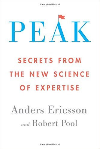 The cover of Peak: Secrets from the New Science of Expertise