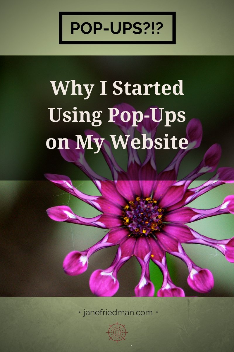 I added the pop-up in March 2016. I had roughly 5,200 people on my list before I added the pop-up; now I have 12,000. That means I more than doubled my list size in less than six months.