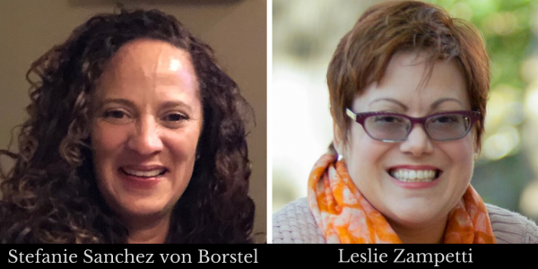 Stefanie Sanchez von Borstel and Leslie Zampetti