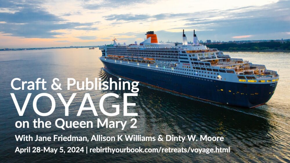 Craft & Publishing Voyage on the Queen Mary 2